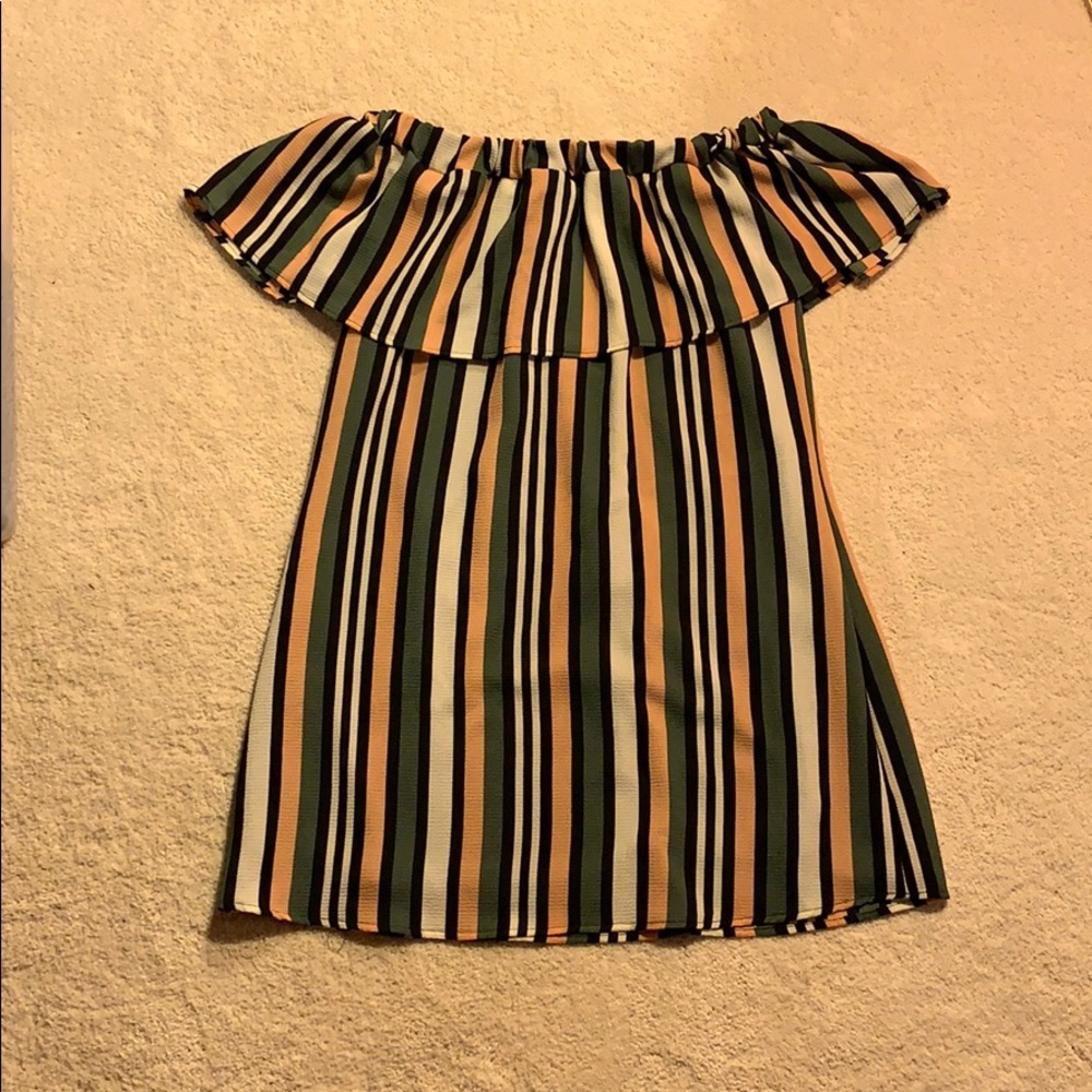 Off the shoulder dress